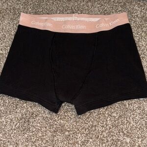 Calvin Klein Black and Pink Boxer Briefs